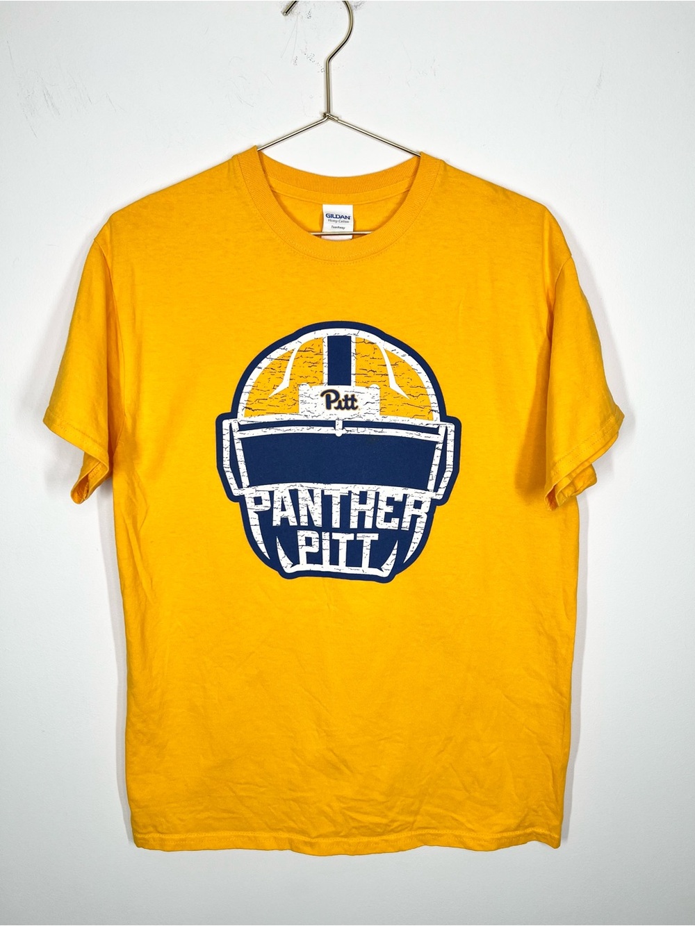 Gildan Pittsburgh Panther Pitt Football Unisex T Shirt Medium
